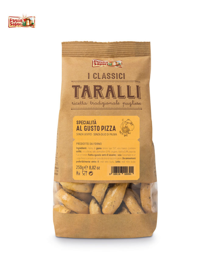 Taralli Gusto Pizza 250gr La Dispensa Dei Sapori